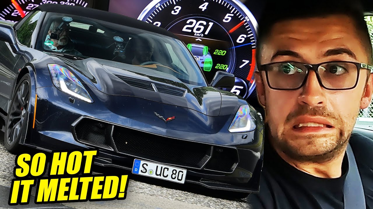 OOPS! CORVETTE C7 Z06 Losing It on the Nürburgring!