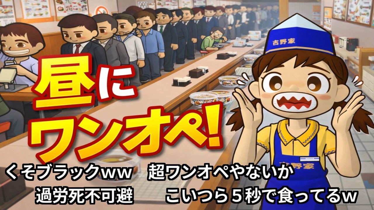 【コメ付きTAS】大渋滞を一人で捌く「吉野家」最難関ステージ攻略｜ツールアシスト最速プレイ