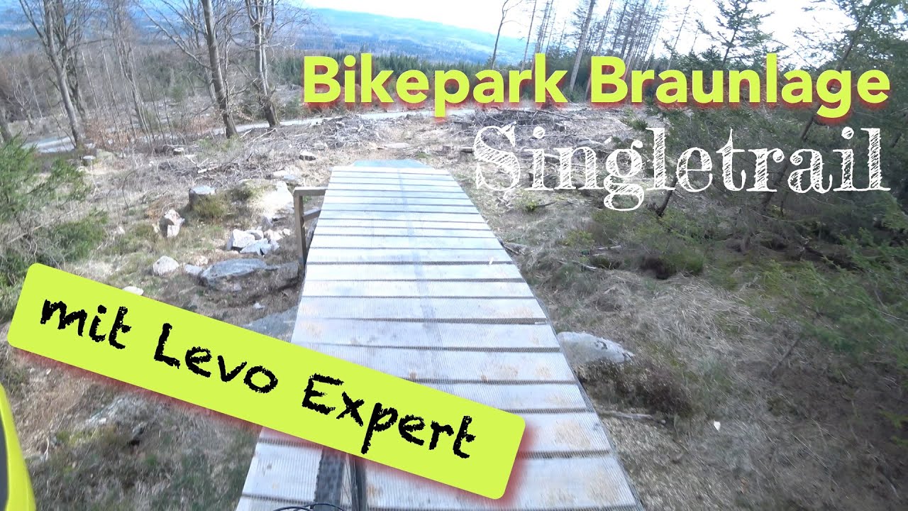 Bikepark Braunlage Singletrail mit Levo Expert