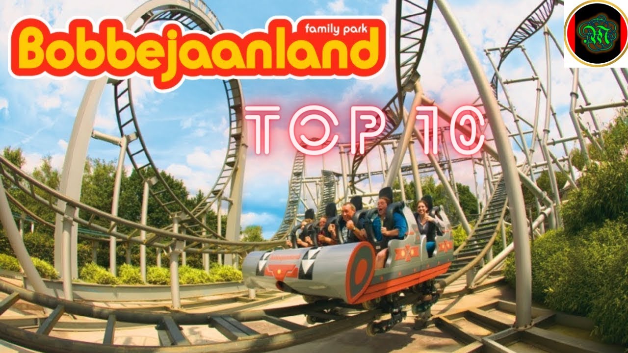 Top 10 Attractions  Bobbejaanland 2021 [4K] [60fps]