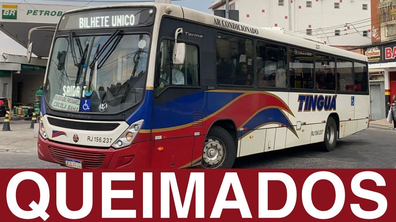 Queimados-RJ - Movimentação de ônibus #34