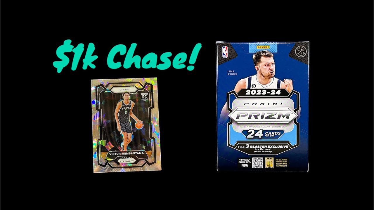 $1000 Retail Hit!- New 2023-24 Prizm Basketball Blaster
