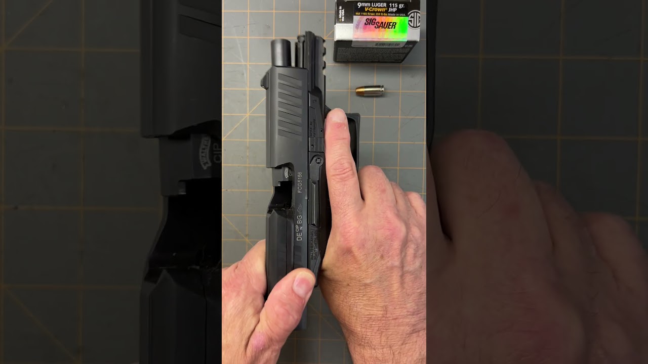 Боеприпасы Minute Walther PPQ M2 9mm #guns