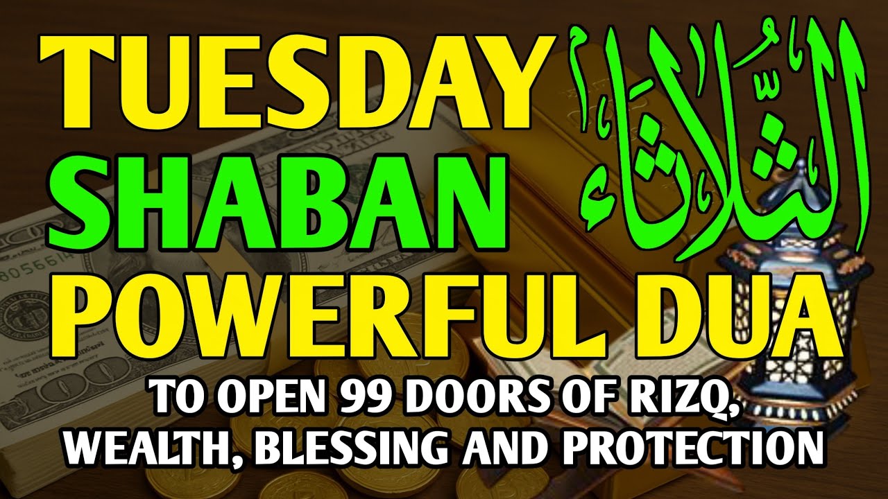 Powerful Dua to open 99 Doors of Rizq, Wealth, Protection & Blessing !! Inshaallah