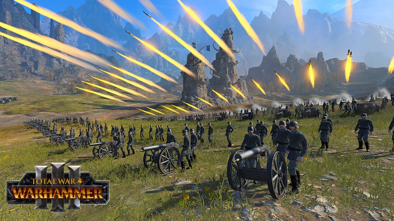 GERMAN IMPERIAL ARMY VS Greenskins - TW Millennium Mod | Total War WARHAMMER3 | FIRESupport | 4K