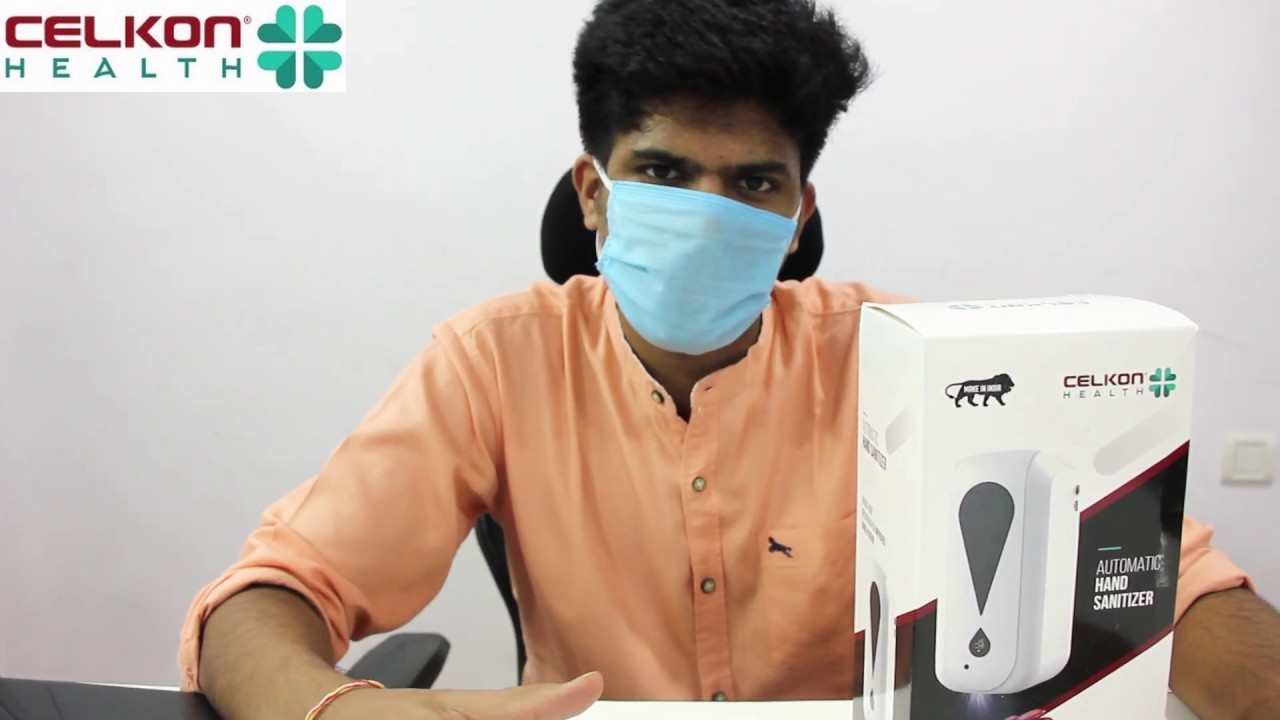 How to use Automatic Hand Sanitizer Dispenser Wall Mountable | Review