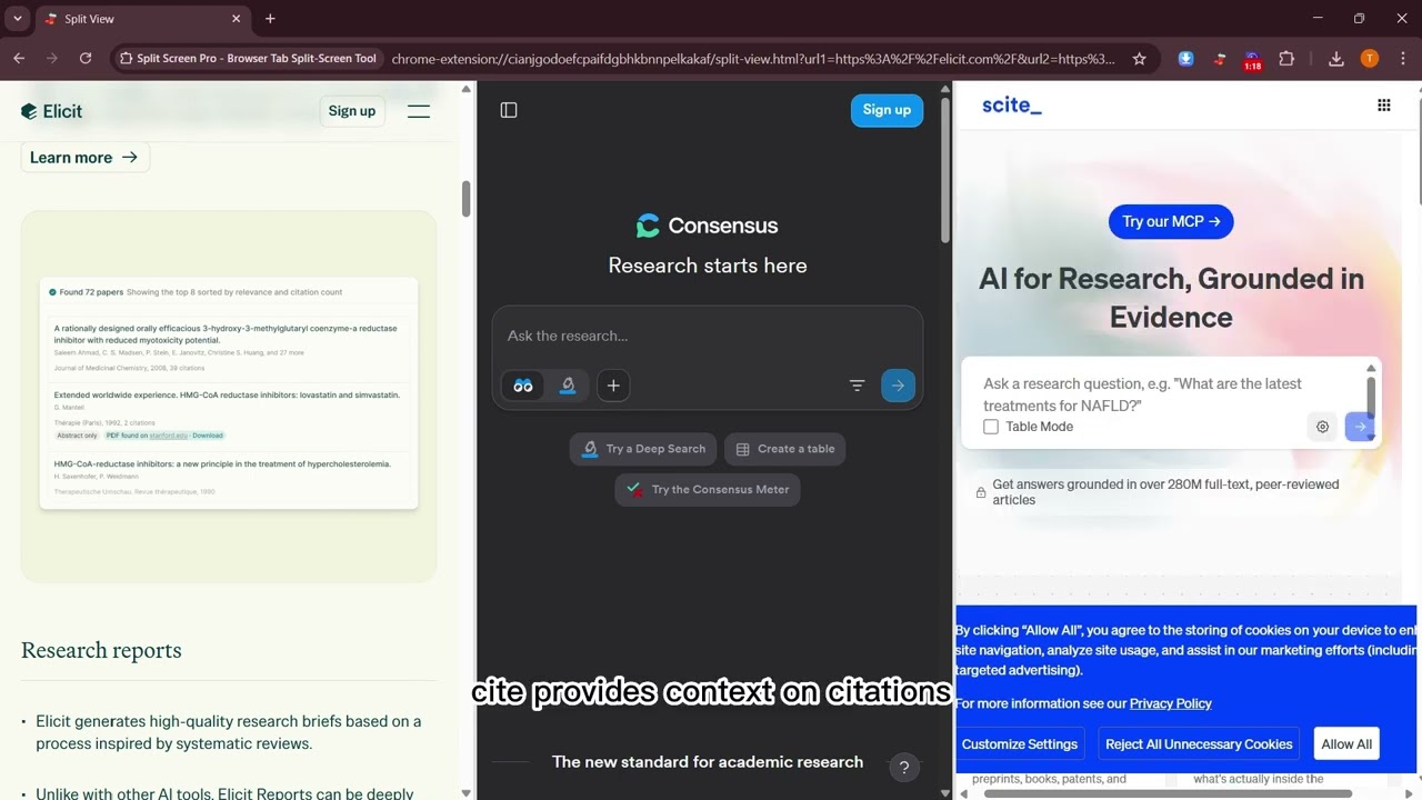 Why Researchers Are Switching: Elicit vs Consensus vs Scite