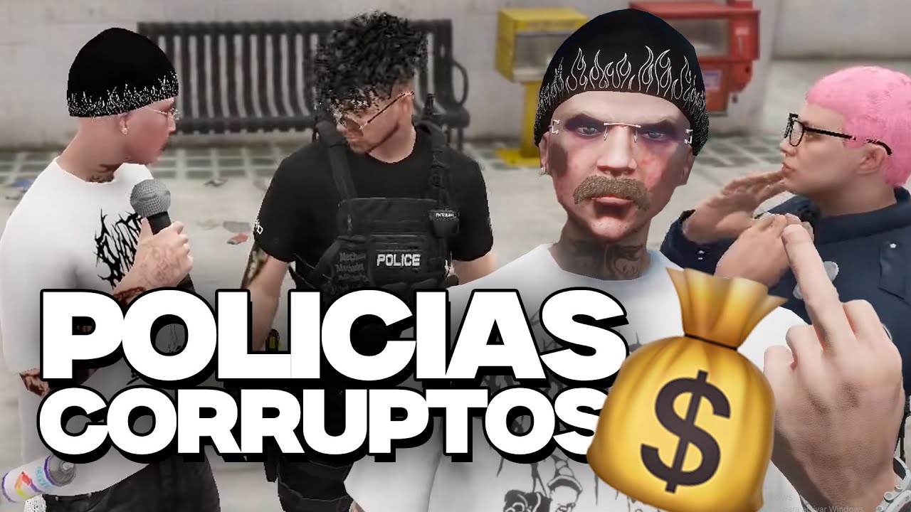 POLICIAS CORRUPTOS!!! - GTA rol 59