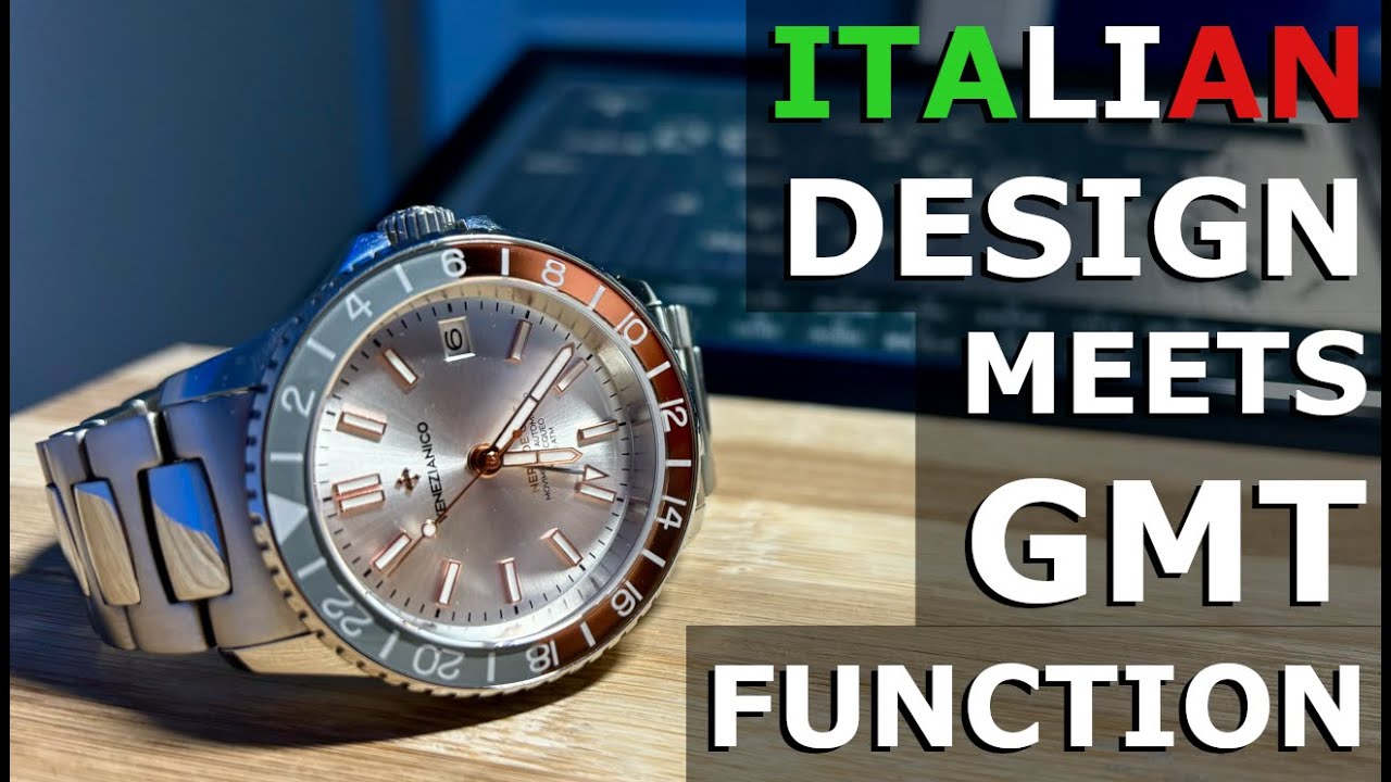 FLYING with an ITALIAN Beauty!  ... Venezianico Nereide NH34 GMT Review