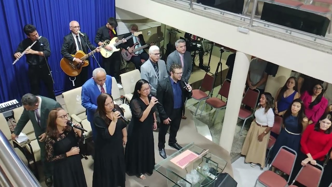Culto de Ceia - 22.02.2026 - Visão do Mezanino #ADTCV #assembleiadedeus