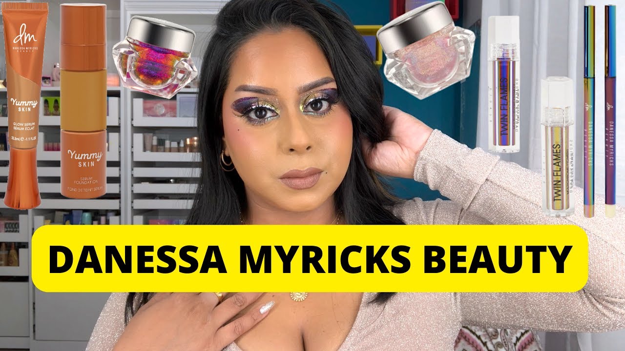 DANESSA MYRICKS YUMMY SKIN & MULTICHROME PIGMENTS | REVIEW + DEMO