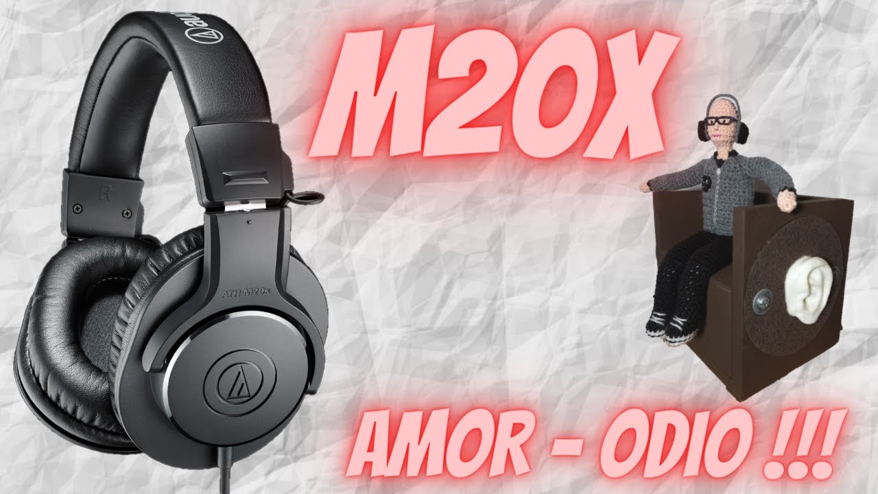 AUDIOTECHNICA M20X - MONITOR AMOR- ODIO !!! - REVIEW Y MEDICION