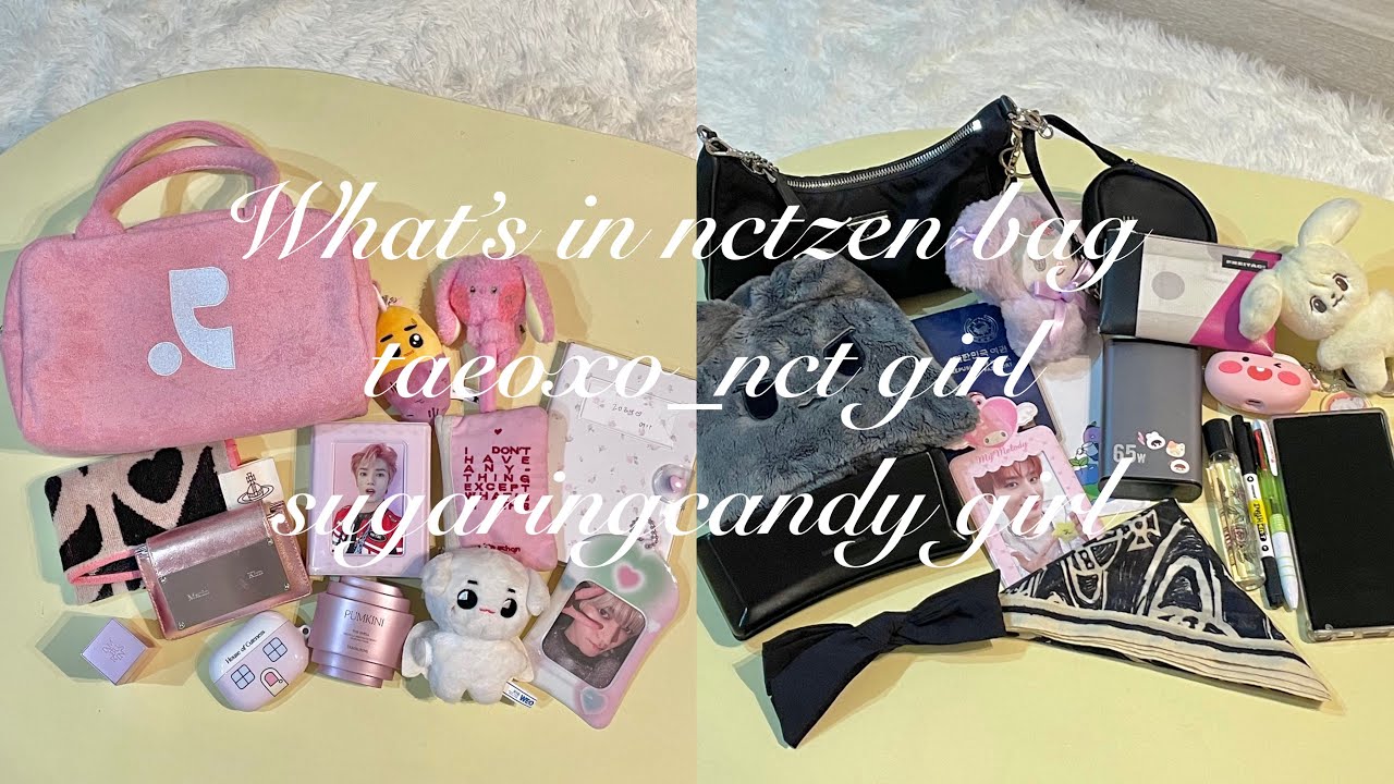 【🎀What’s in my bag🎀】韓国から日本旅行中のオンニとカバンの中身紹介♡|nct|nctzen|taeyong|jungwoo|riize|시즈니|브리즈|