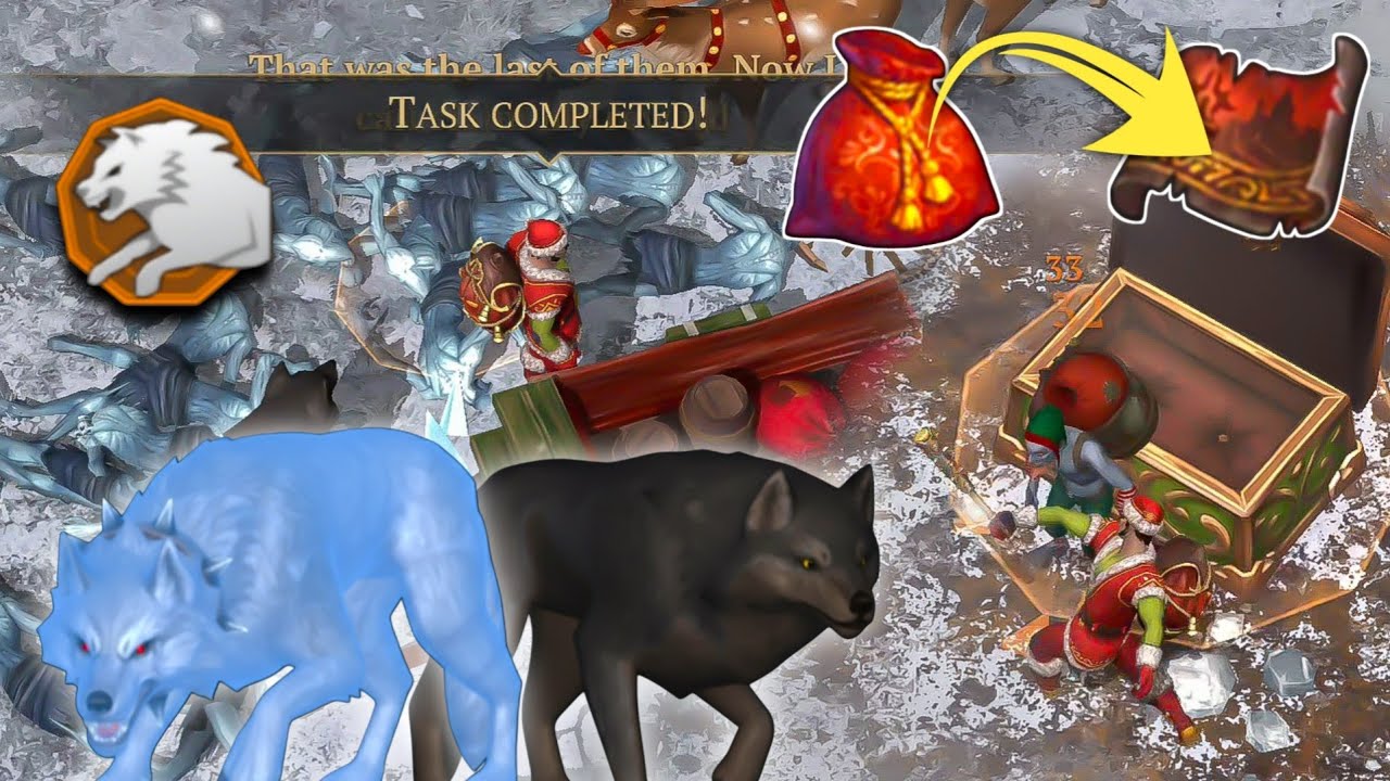 PERFECT TIME FOR DEVOTION! | Direwolf Tasks | Plague Elf | Christmas Recipe ~ Grim Soul Survival
