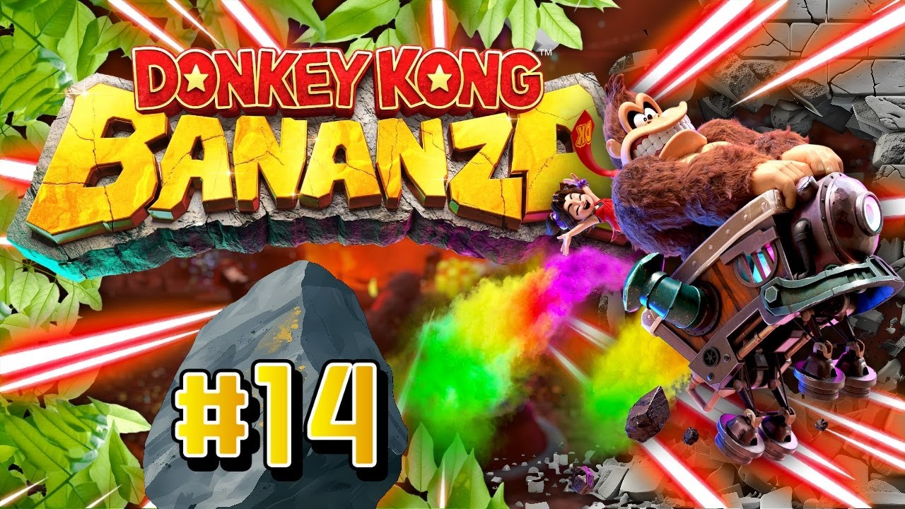 Zwischen LAISERN & LOREN in der RAFFINERIE!💥🛤️ - DONKEY KONG BANANZA 100% - #14