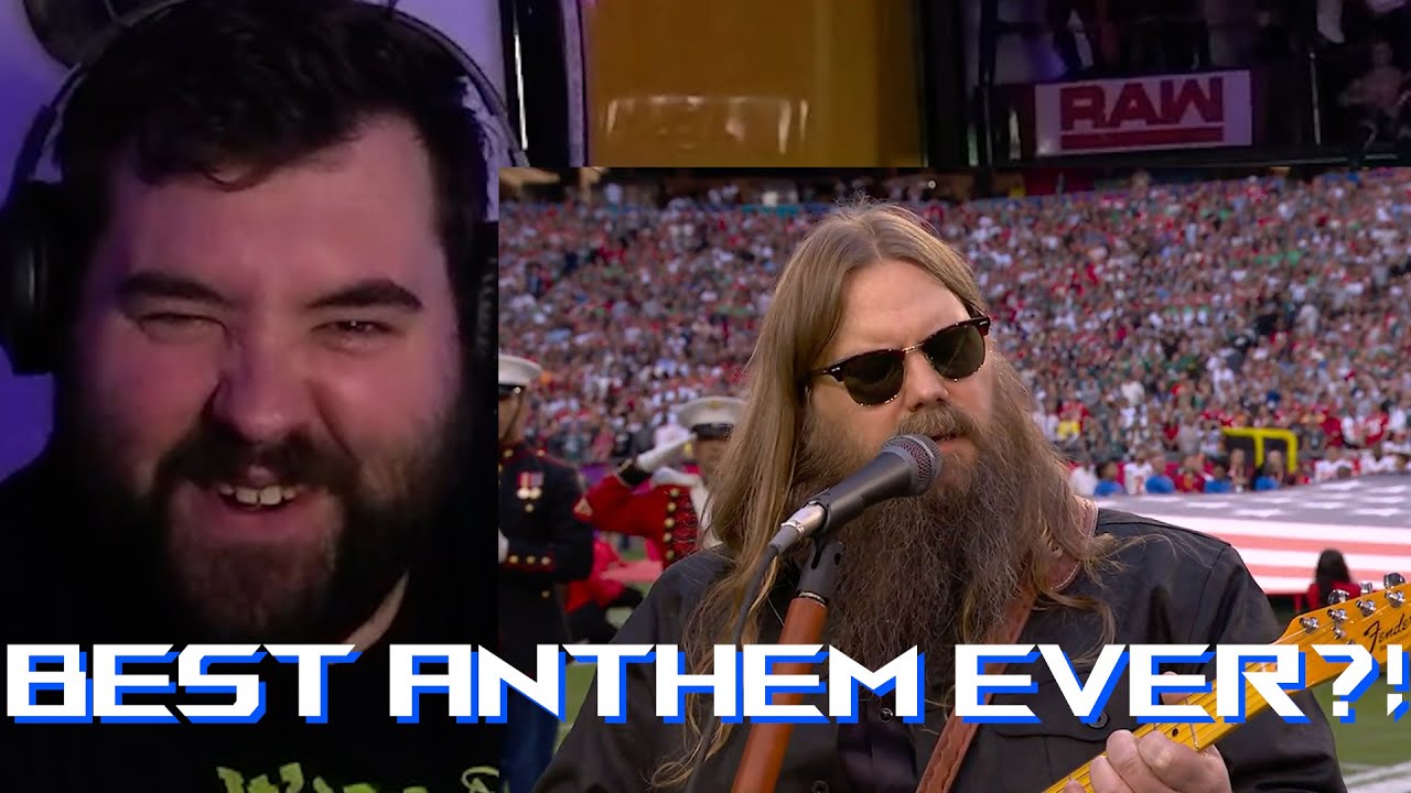 Singer/Songwriter reaction to CHRIS STAPLETON - NATIONAL ANTHEM (STAR SPANGLED BANNER)