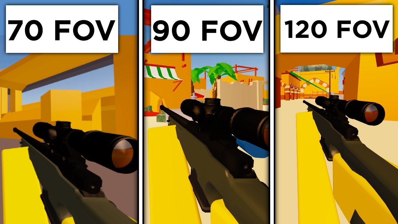 WINNING with EVERY FOV IN ARSENAL... (Roblox Arsenal)