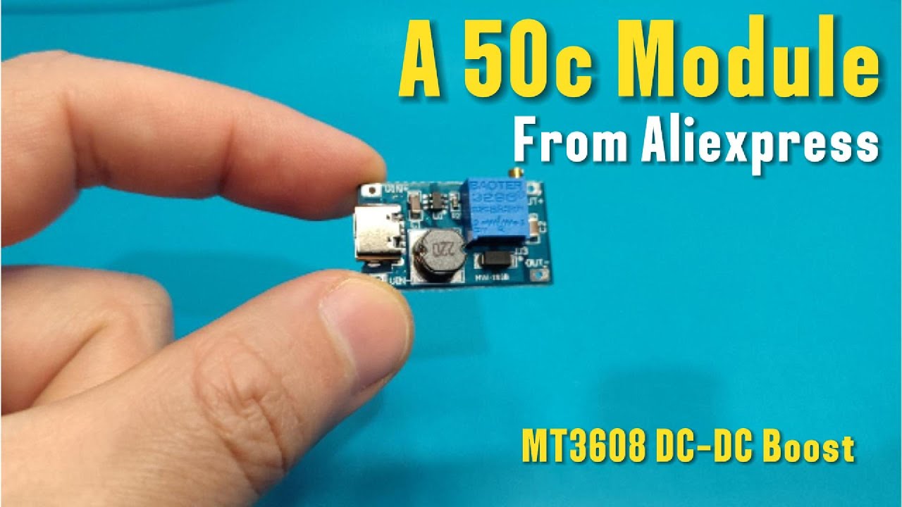 Torturing MT3608 DC-DC Boost Module From Aliexpress (reached 200°C)