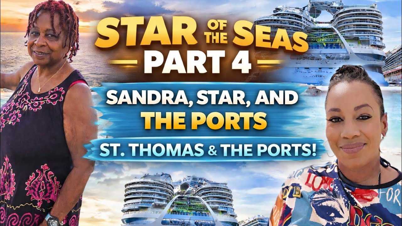 Sandra’s Port Day Energy Is Different 😳 | Star of the Seas Caribbean Vlog Part 4