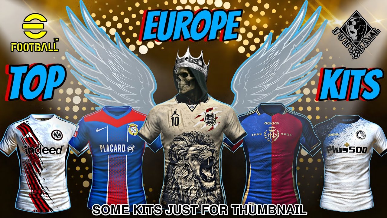 Эти европейские комплекты формы просто невероятны 👑🔥 | eFootball 2026