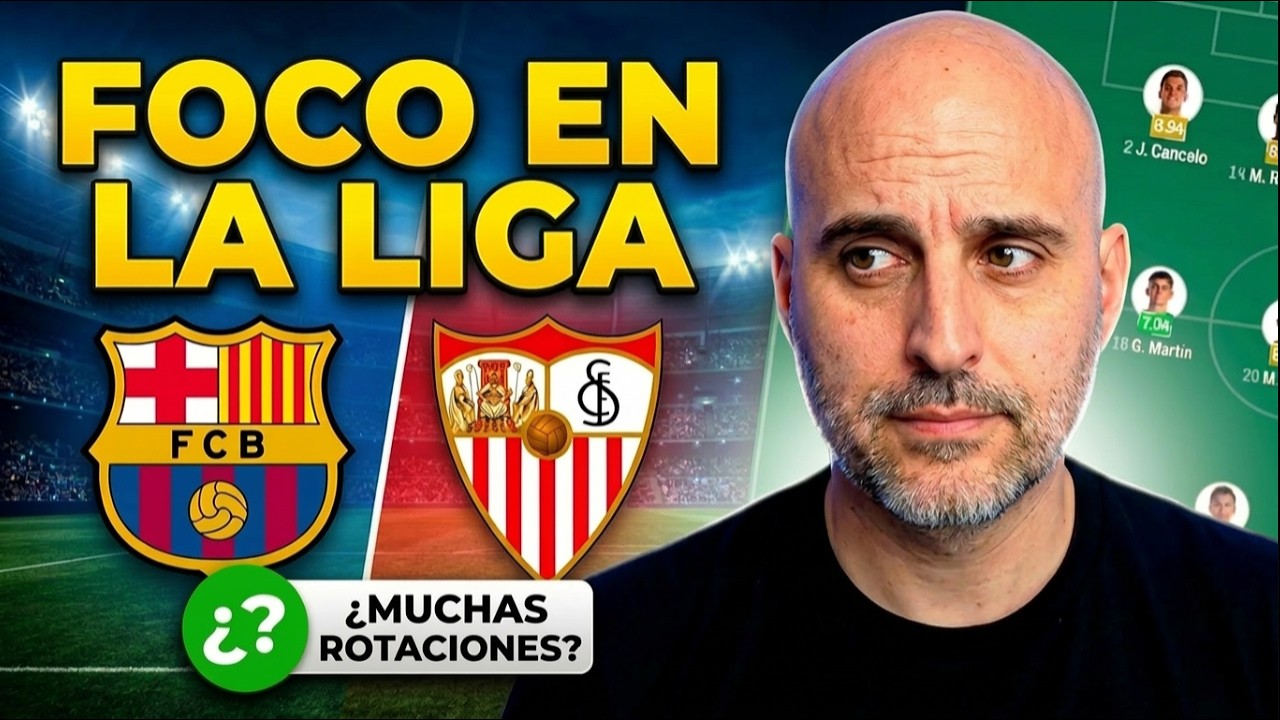 EL DILEMA DE HANSI FLICK | ¿Muchos cambios ante el Sevilla? | HABLEMOS DEL ONCE 🔵🔴