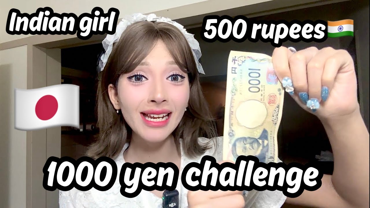 🇯🇵 24 HOURS 1000 YEN CVS CHALLENGE | ₹500 RUPEES ONLY* 🇮🇳