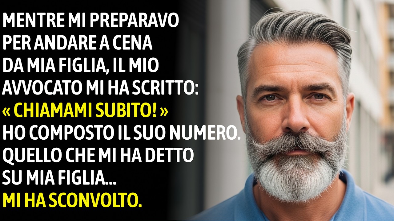 Il Mio Avvocato Mi Ha Scritto: « Chiamami Subito! » — La Verità Su Mia Figlia Mi Ha Sconvolto