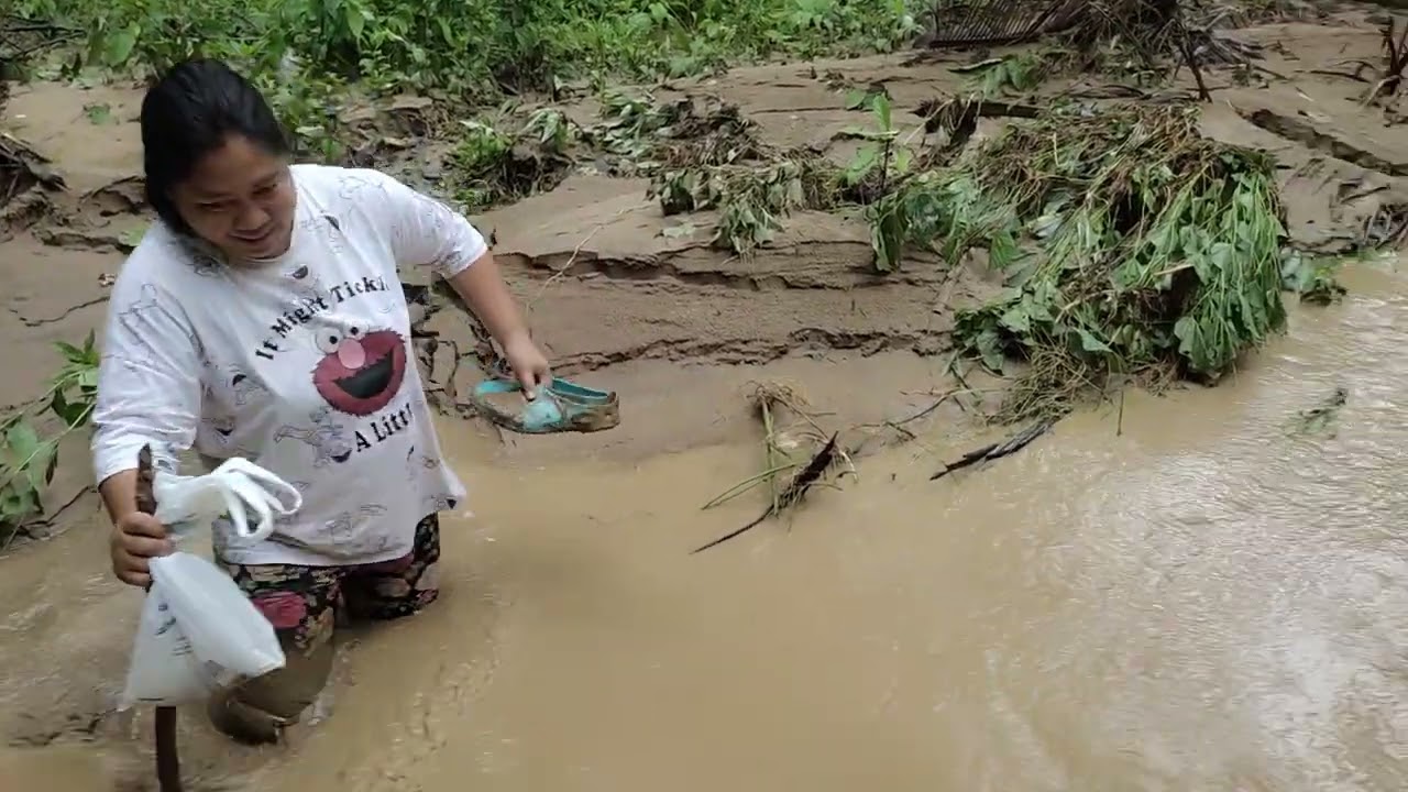 At ito na ang nangyari sa ilog pagkatapos ng bagyo