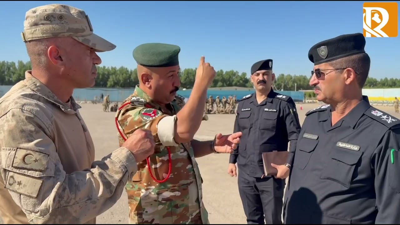 زيارة الفريق قنديل خليل محمد لمدرسة القوات الخاصة الرد السريع 