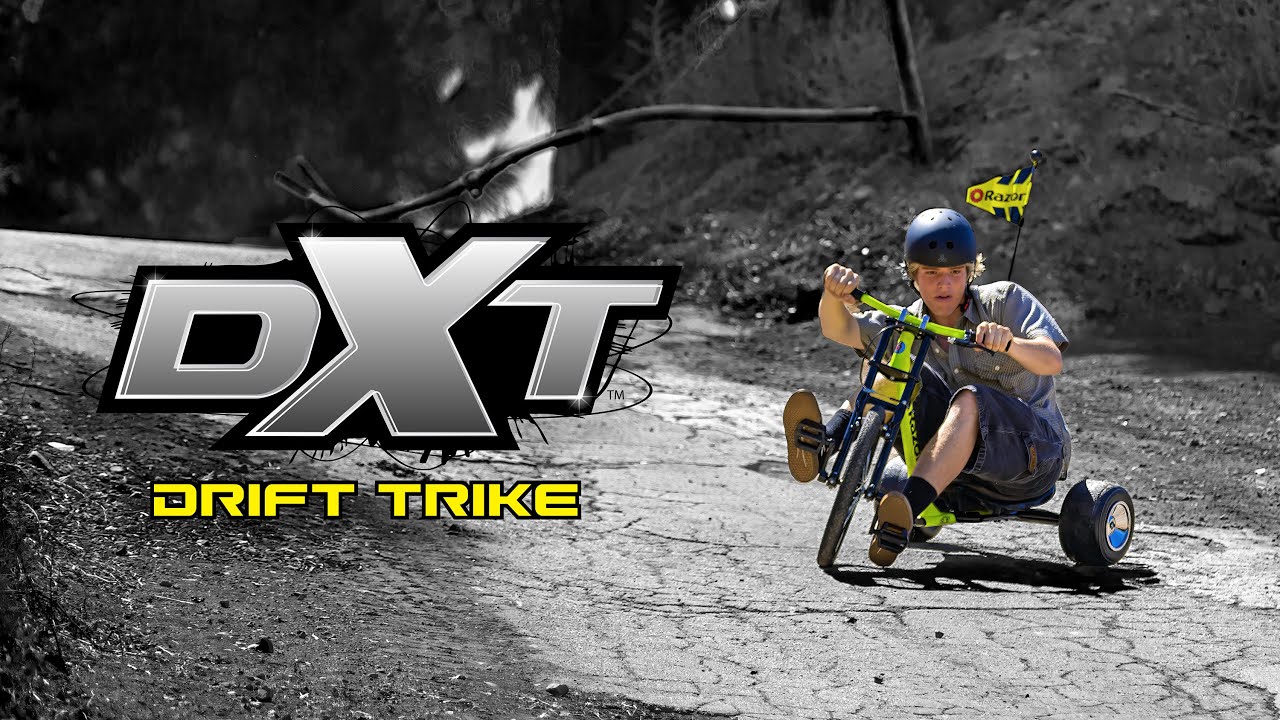 Razor DXT Drift Trike &ndash; экстремальный спуск с горы