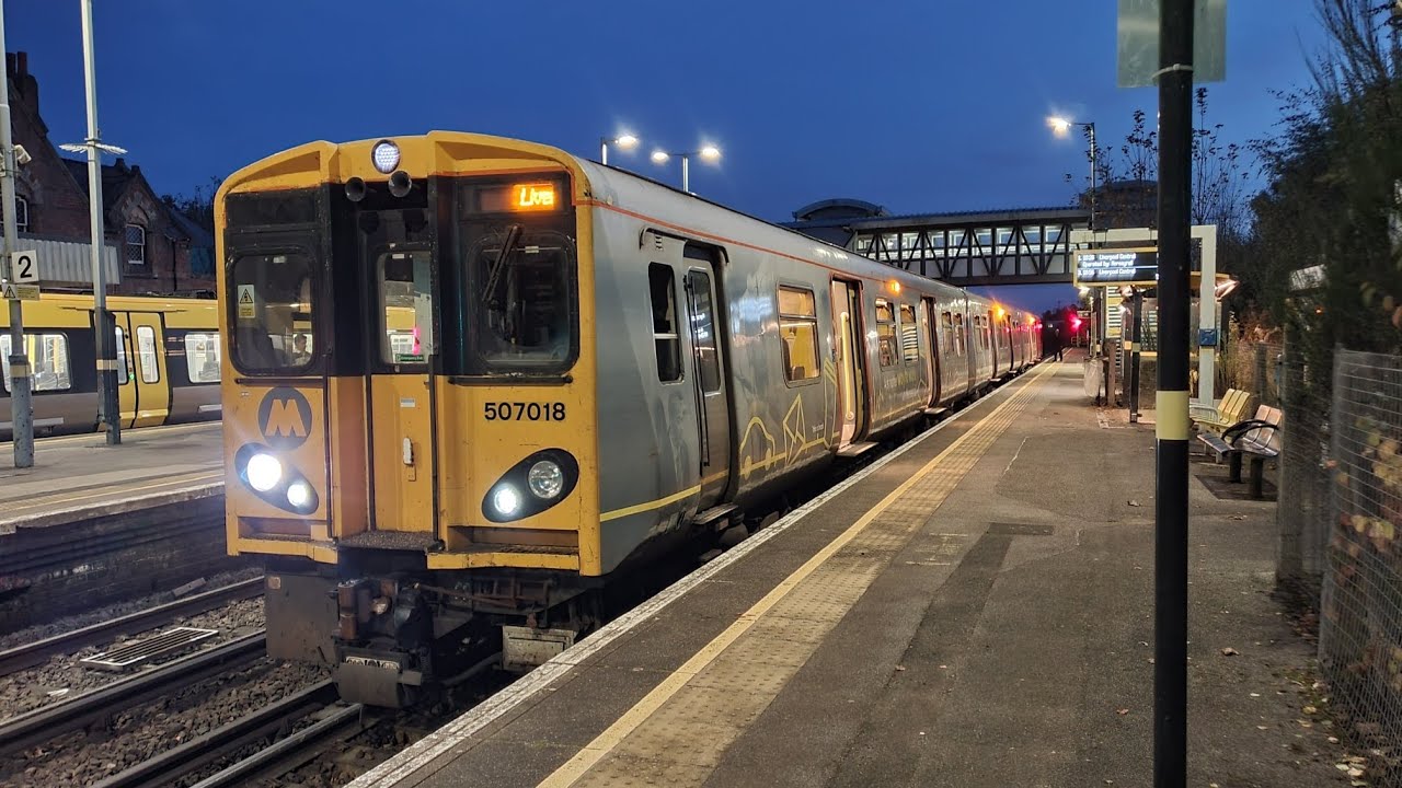 NOW WITHDRAWN!! Merseyrail 507018 (2C49) Chester - Hooton