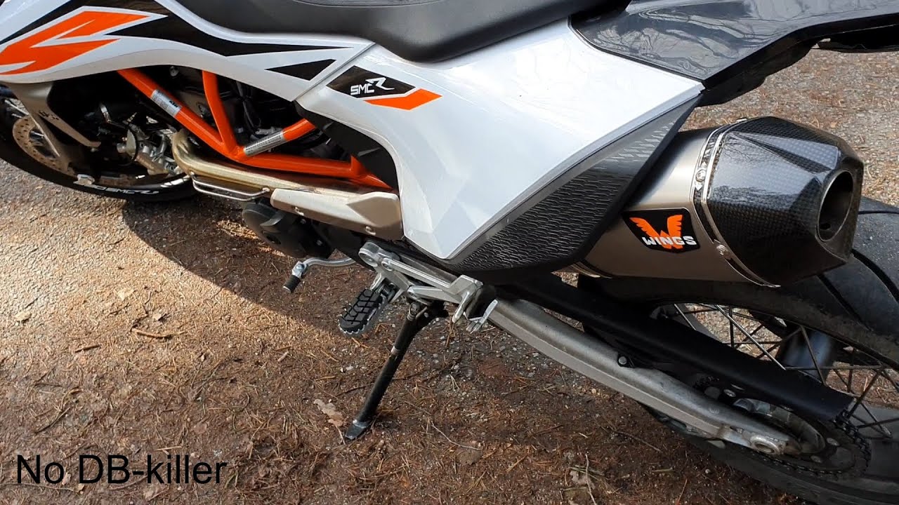 2019 KTM 690 SMC R - Wings Exhaust [w/o DB-killer]