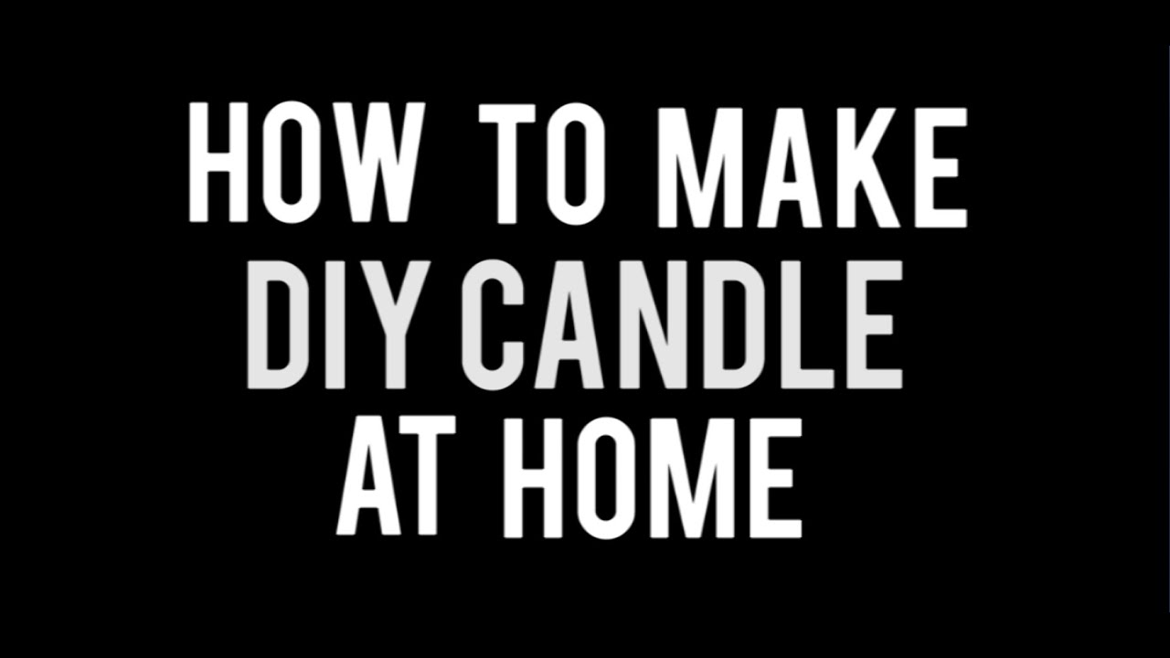 Eco Green S.T.E.P : DIY SCENTED CANDLES