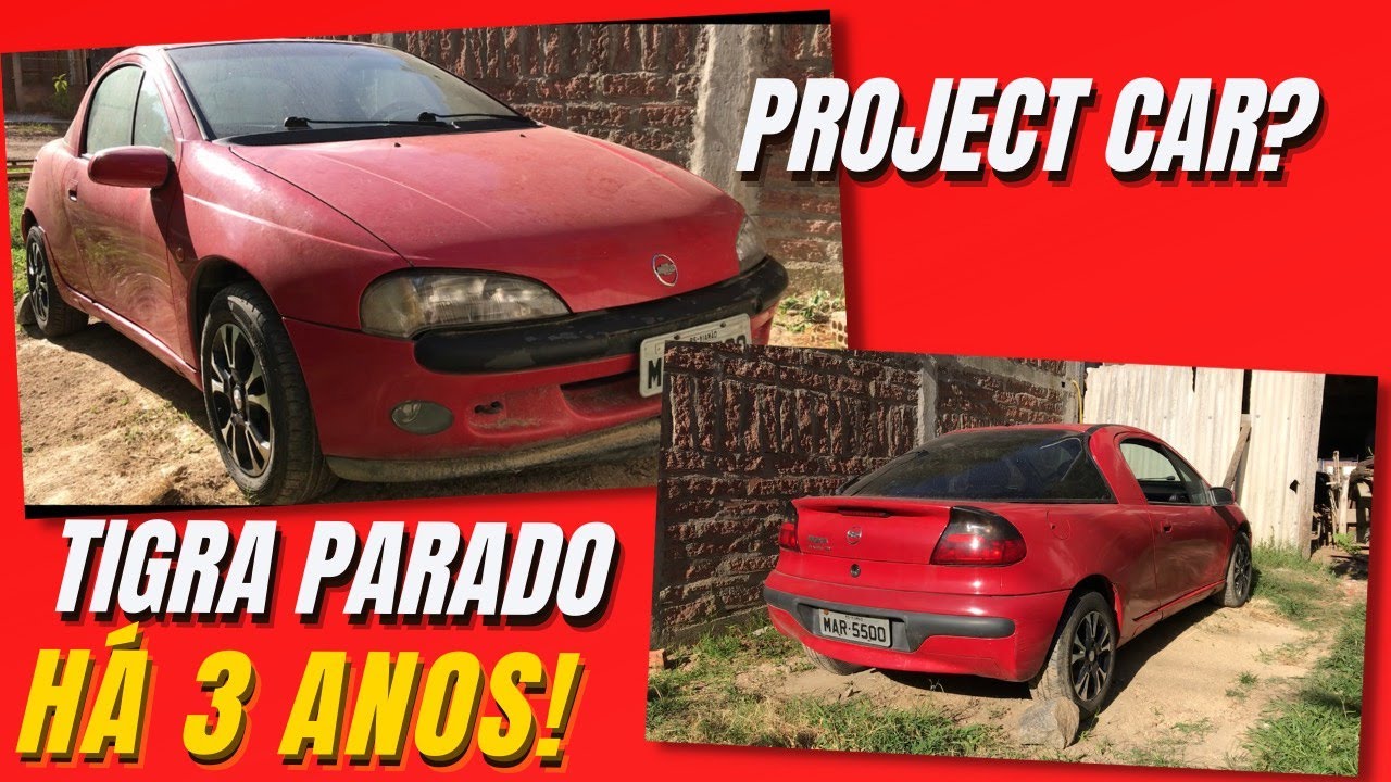 CHEVROLET TIGRA ABANDONADO | VAMOS RESSUSCITAR ESSA LASANHA? PRIMEIRA PARTIDA E LAVAGEM GERAL