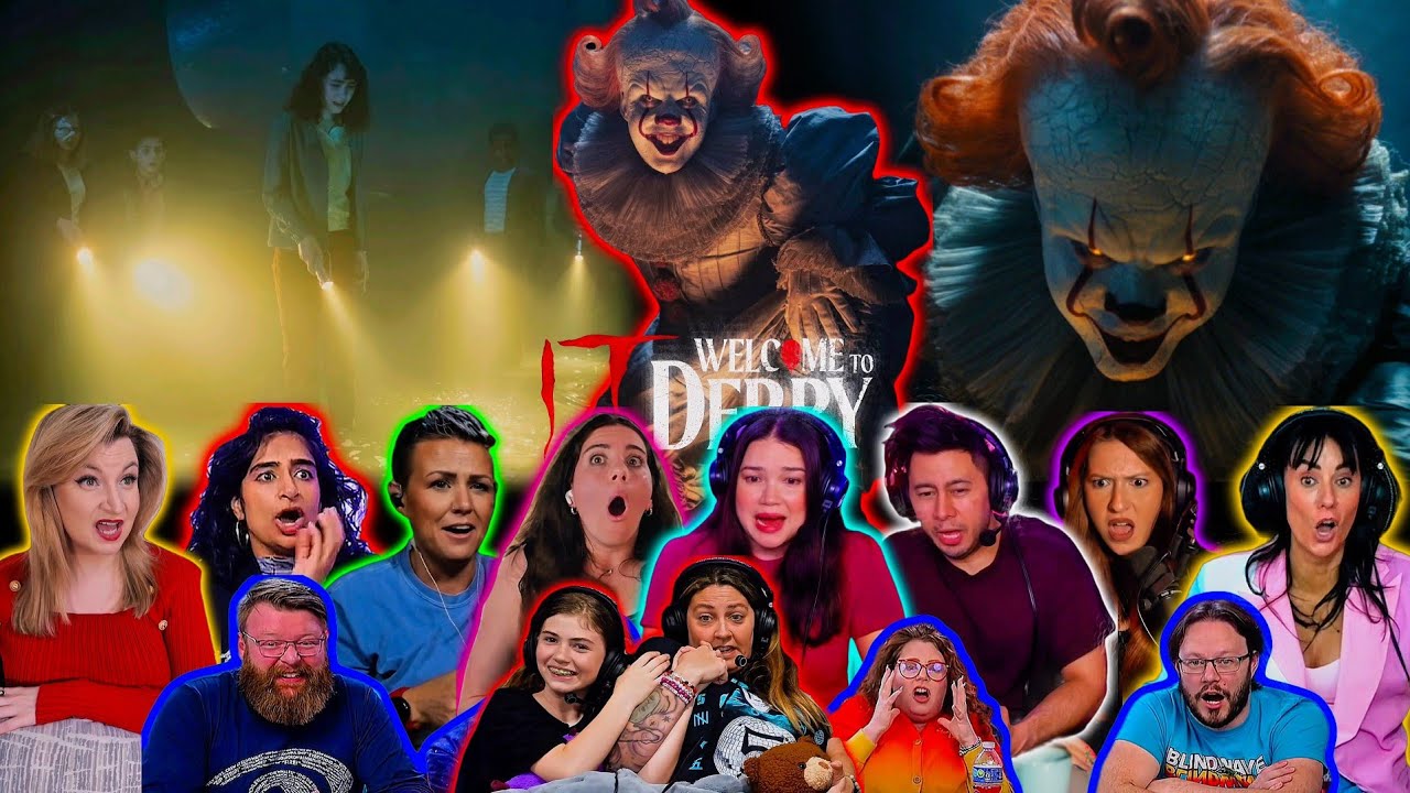 Youtubers React To PENNYWISE OFFICIALLY RETURNS | It Welcome To Derry Ep 5 Reaction Compilation