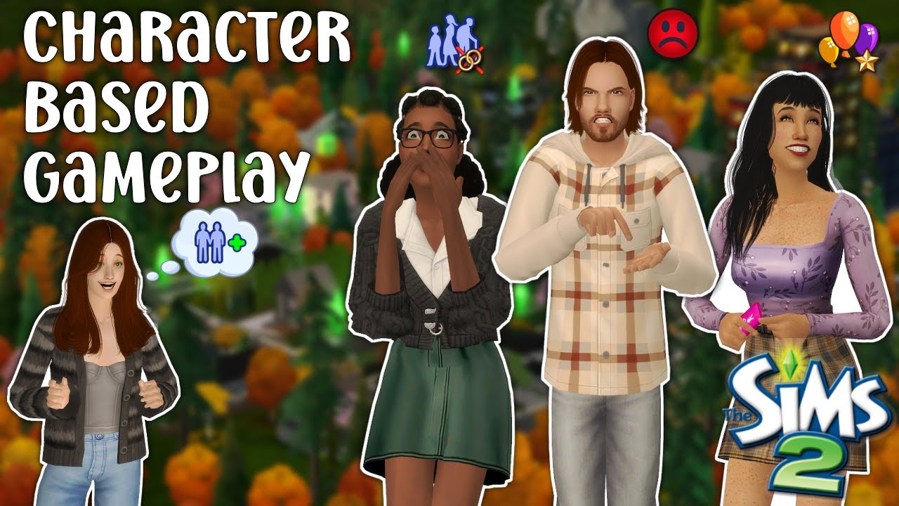 💁 Геймплей, основанный на персонажах 🤷‍♂️ | Расширение игрового процесса Sims 2, основанного на ж...