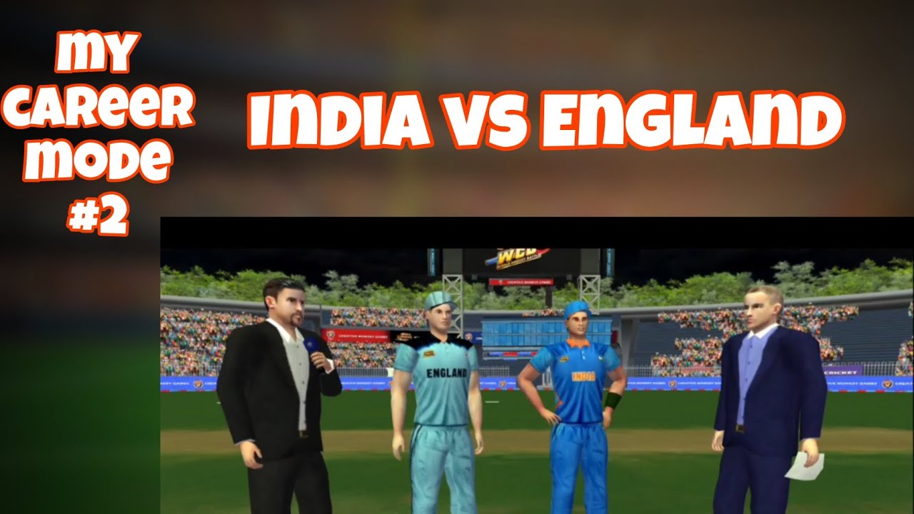 WCB2 my career mode gameplay #2 IND vs ENG🔥
