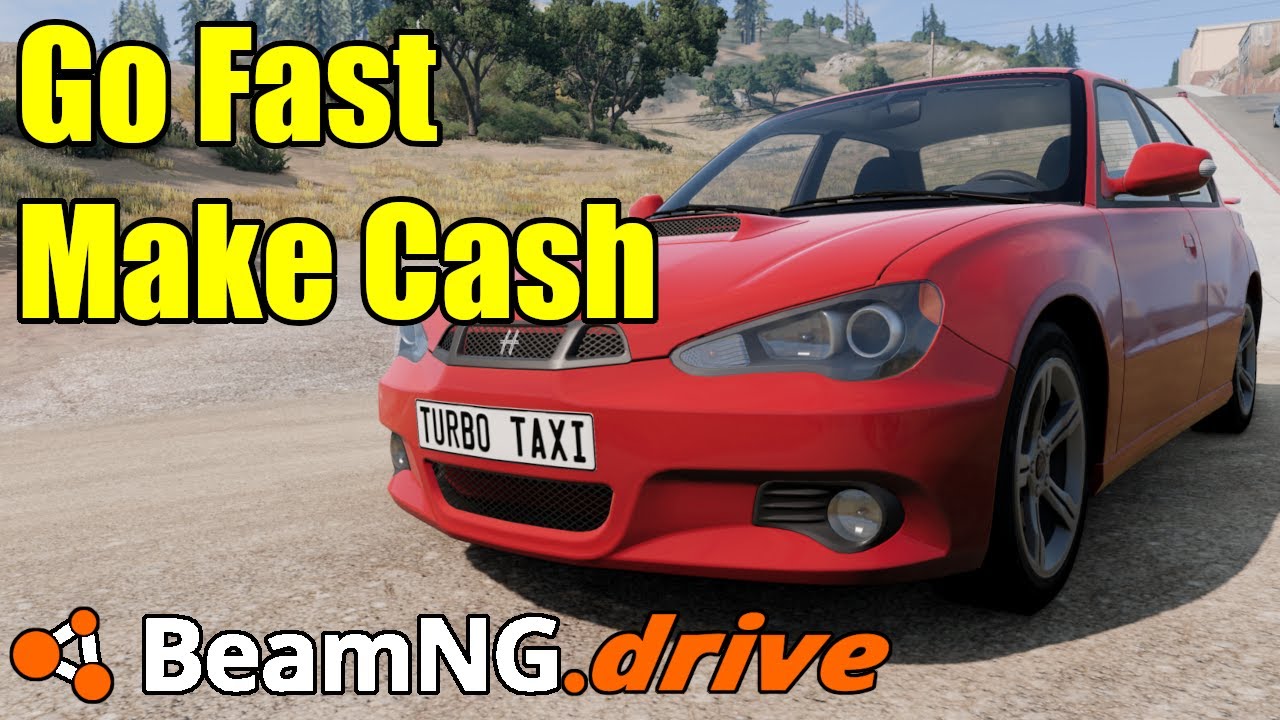 Turbo Taxi Making Fast Money ep6 | BeamNG RLS Career Overhaul Mod