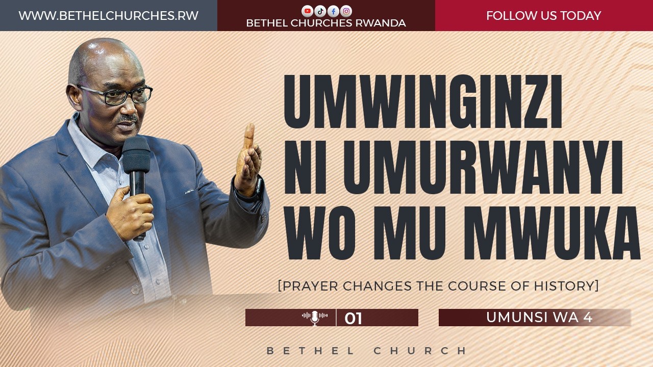 UMWINGINZI NI UMURWANYI WO MU MWUKA || Apostle Dr. NKURUNZIZA François