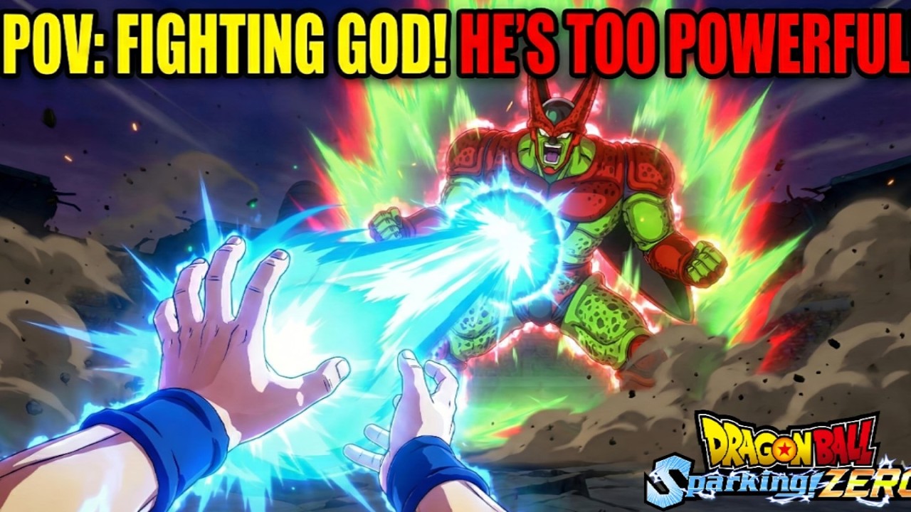I Fought CELL MAX in FIRST PERSON… This Was TERRIFYING 😱 | Dragon Ball Sparking Zero