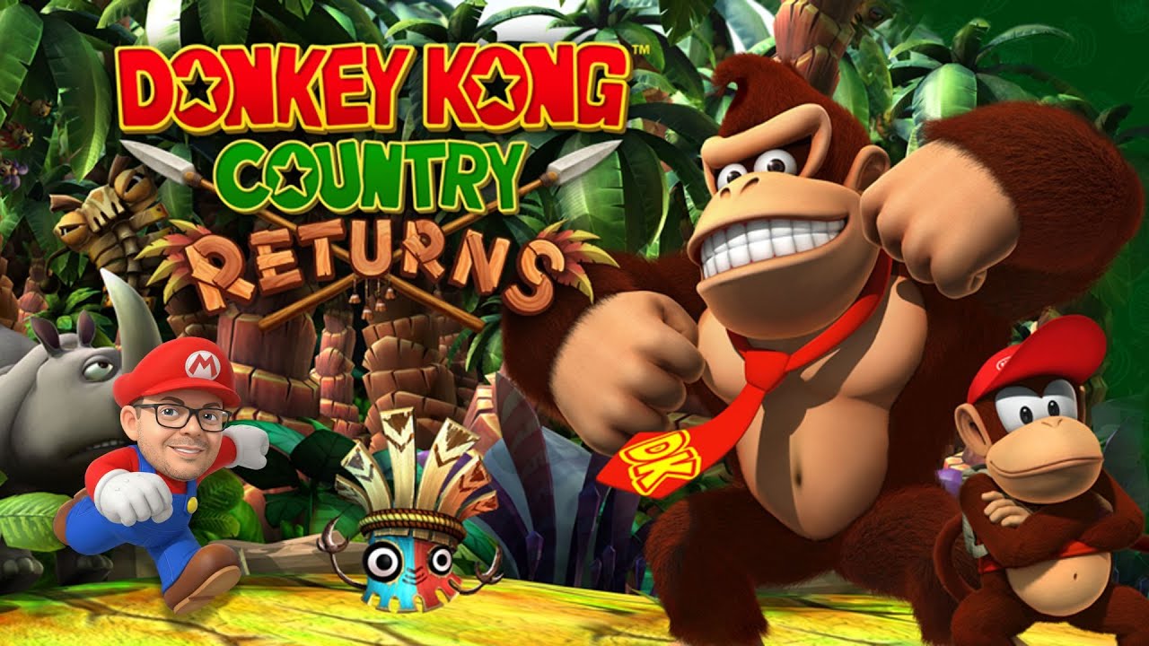 DONKEY KONG COUNTRY RETURN´S - O QUE ERA BOM FICOU AINDA MELHOR!!