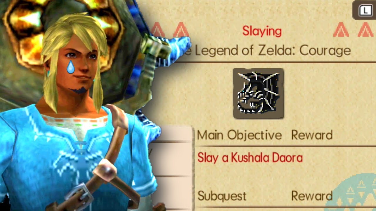 Unlocking Link's Armor In MHGU Was Troublesome ft @TheHungryGamers