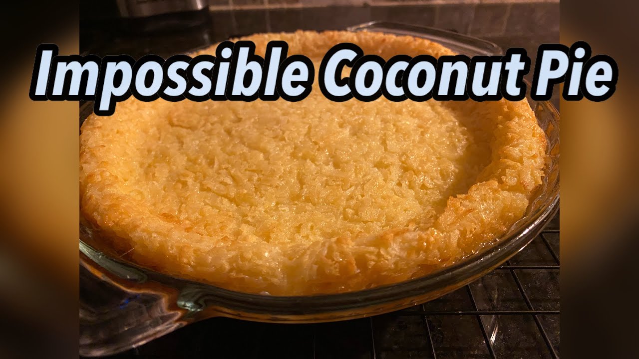 How to make a impossible coconut pie/ Twisted MIkes