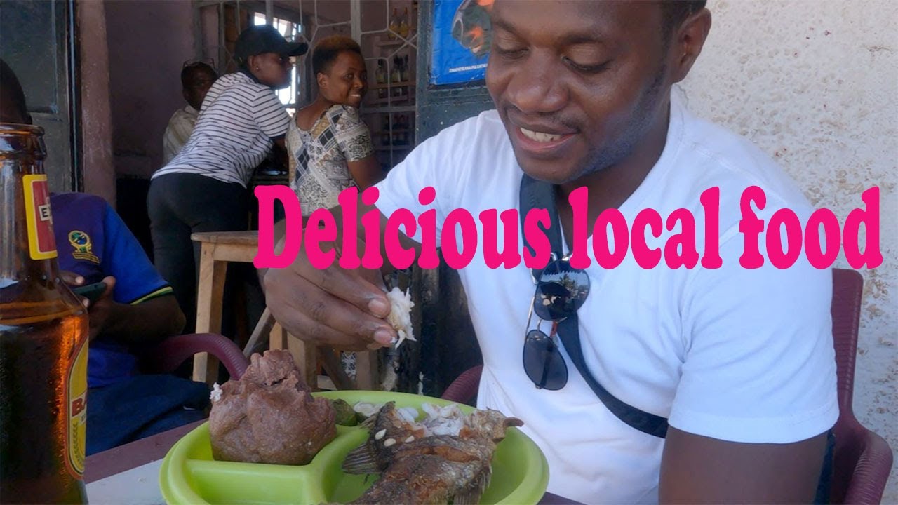 This is the delicious Local food I ate in Mwanza Tanzania