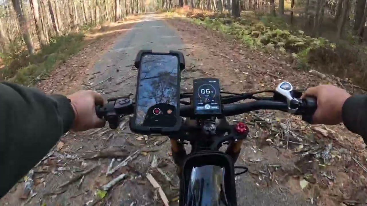 Asomtom L9 Double 750V motors. Double Battery&rsquo;s 48v20 mp  speed test 