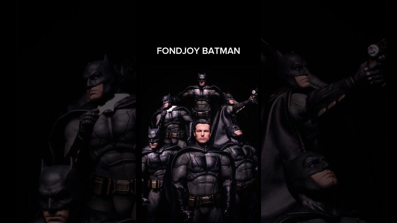 Unboxing Fondjoy Batman figure 