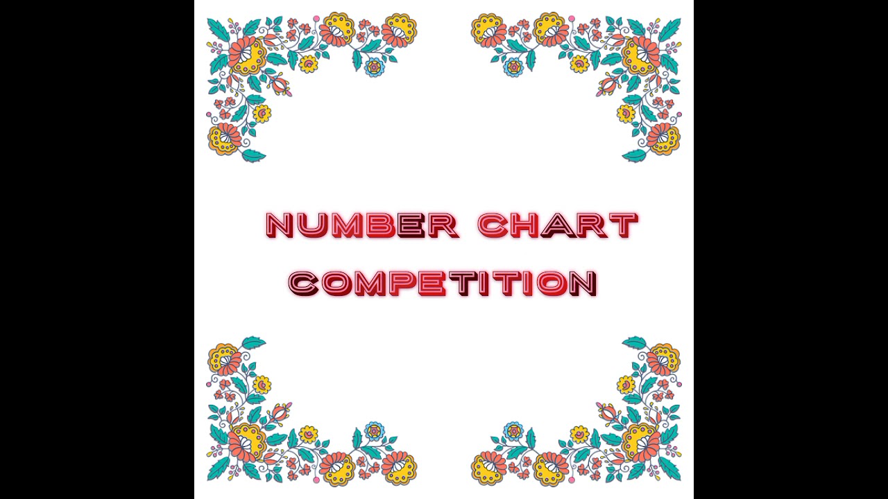 NUMBER CHART COMPETITION