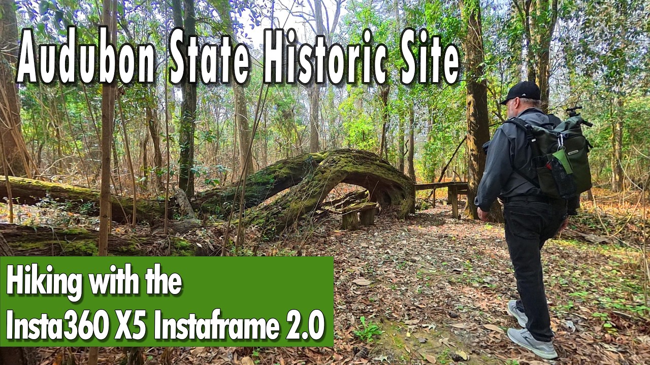 Audubon State Historic Site | Hiking with Insta360 X5 | Louisiana