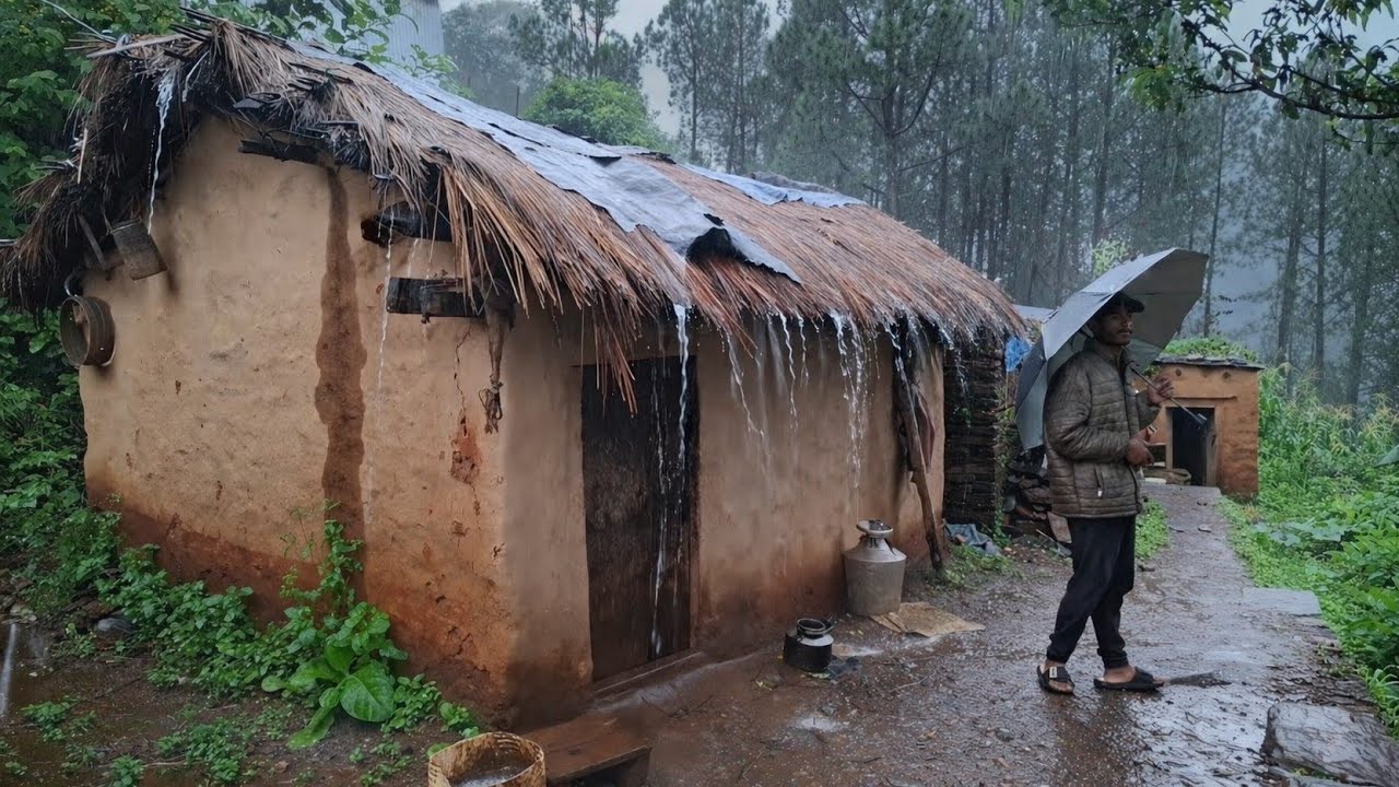 Surviving Life in the Nepali Mountains During the Rainy season ||All Season Completion Video||