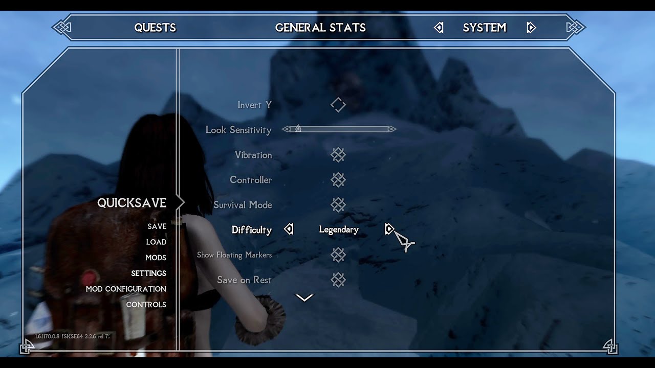 Why Your Skyrim Difficulty Wont Change and How to FIX It